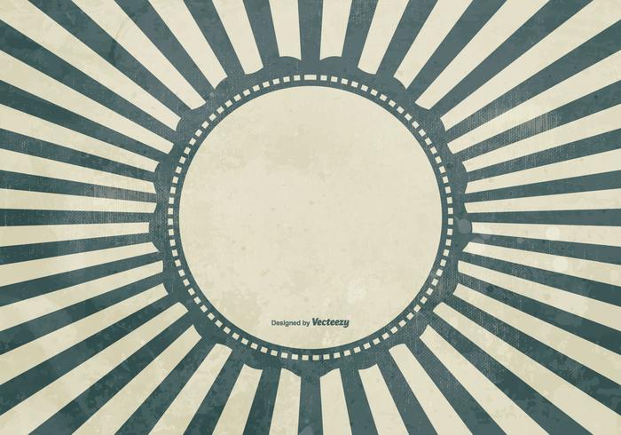 Grunge Sunburst Achtergrond vector