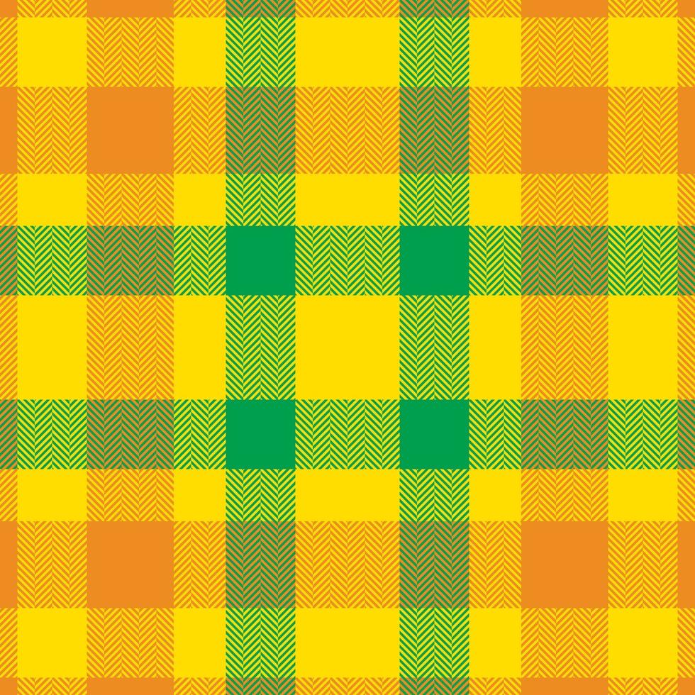 plaid controleren patroon. naadloos kleding stof textuur. Schotse ruit textiel afdrukken. vector