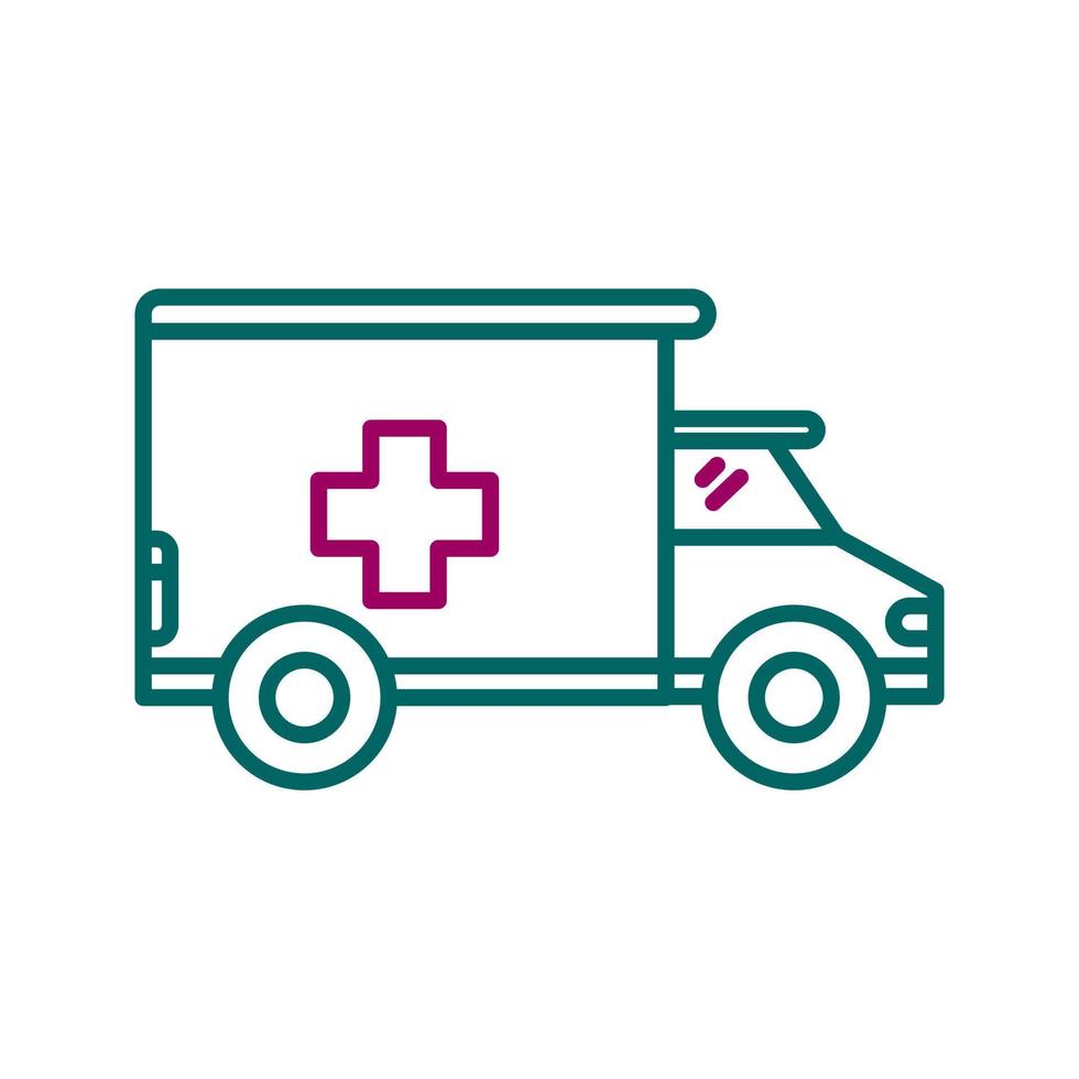 ambulance vector pictogram