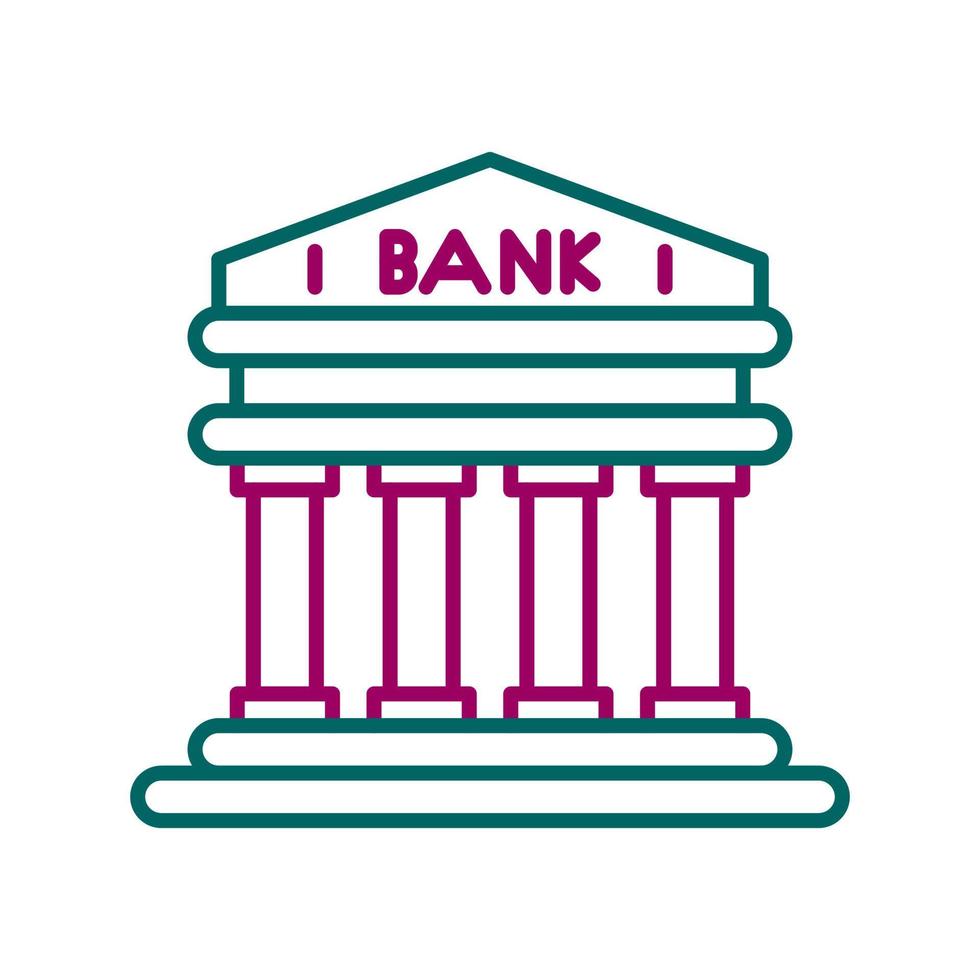 bank vector pictogram