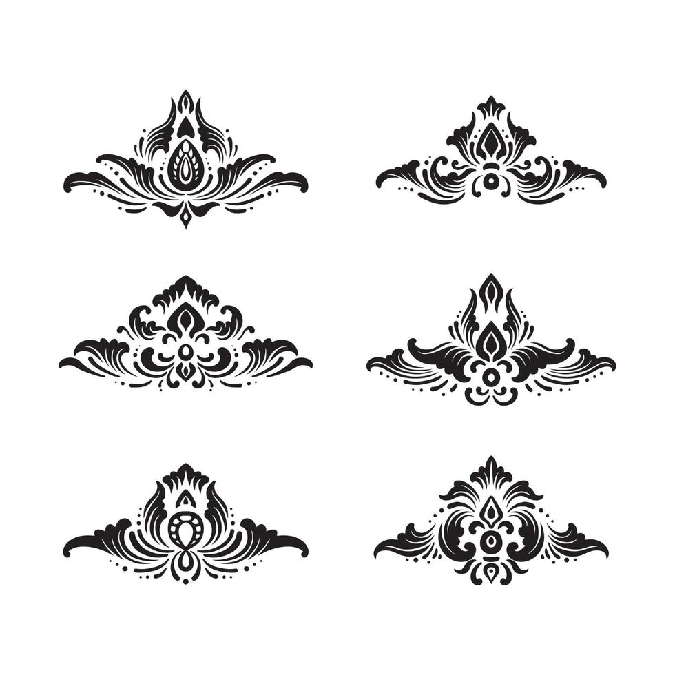 balinees ornament vector