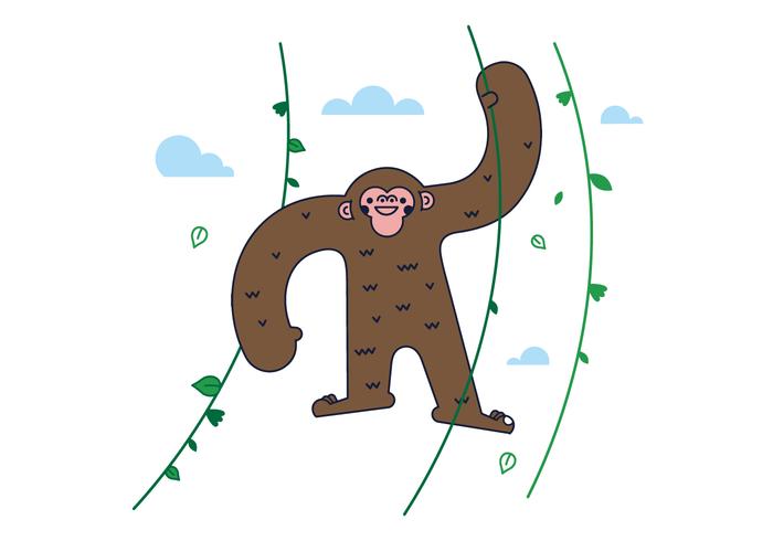 Gratis Monkey Vector