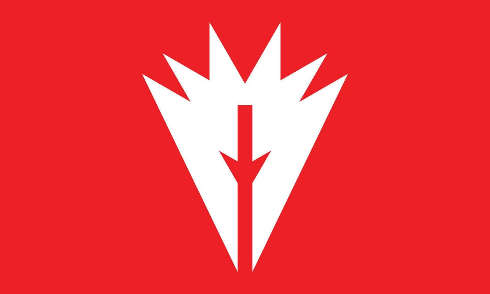 zwaard vector logo ontwerp, icoon sjabloon