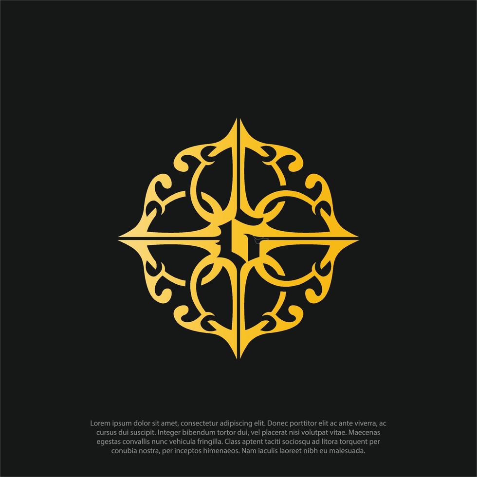 elegant luxe patroon motief initialen g g logo ontwerp inspiratie, schoonheid elegant mandala ornament patroon lijn kunst vector