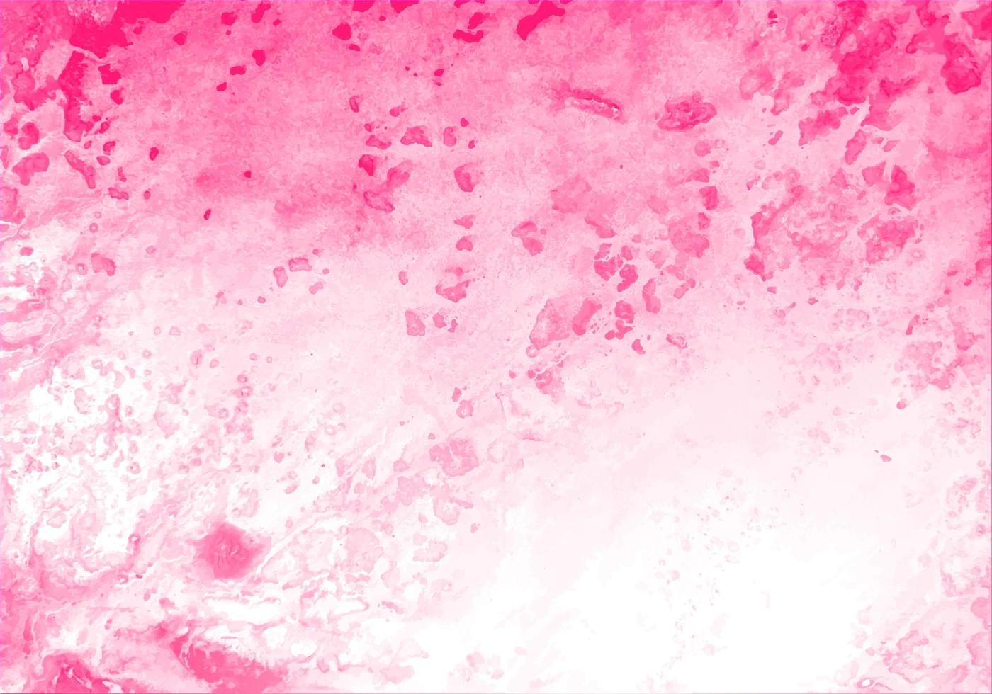 abstracte handgeschilderde roze aquarel textuur vector