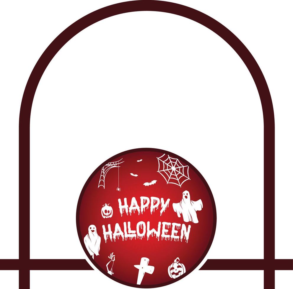 halloween kader 10 vector