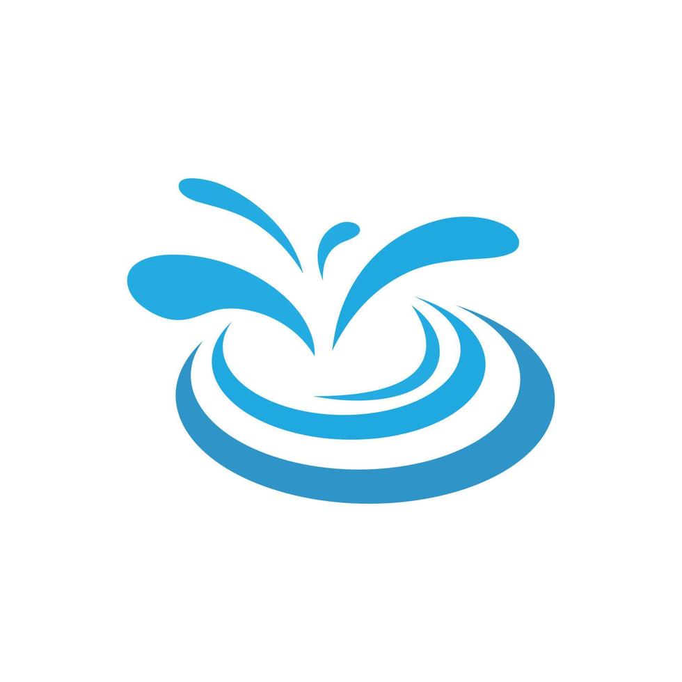 water splash logo vector