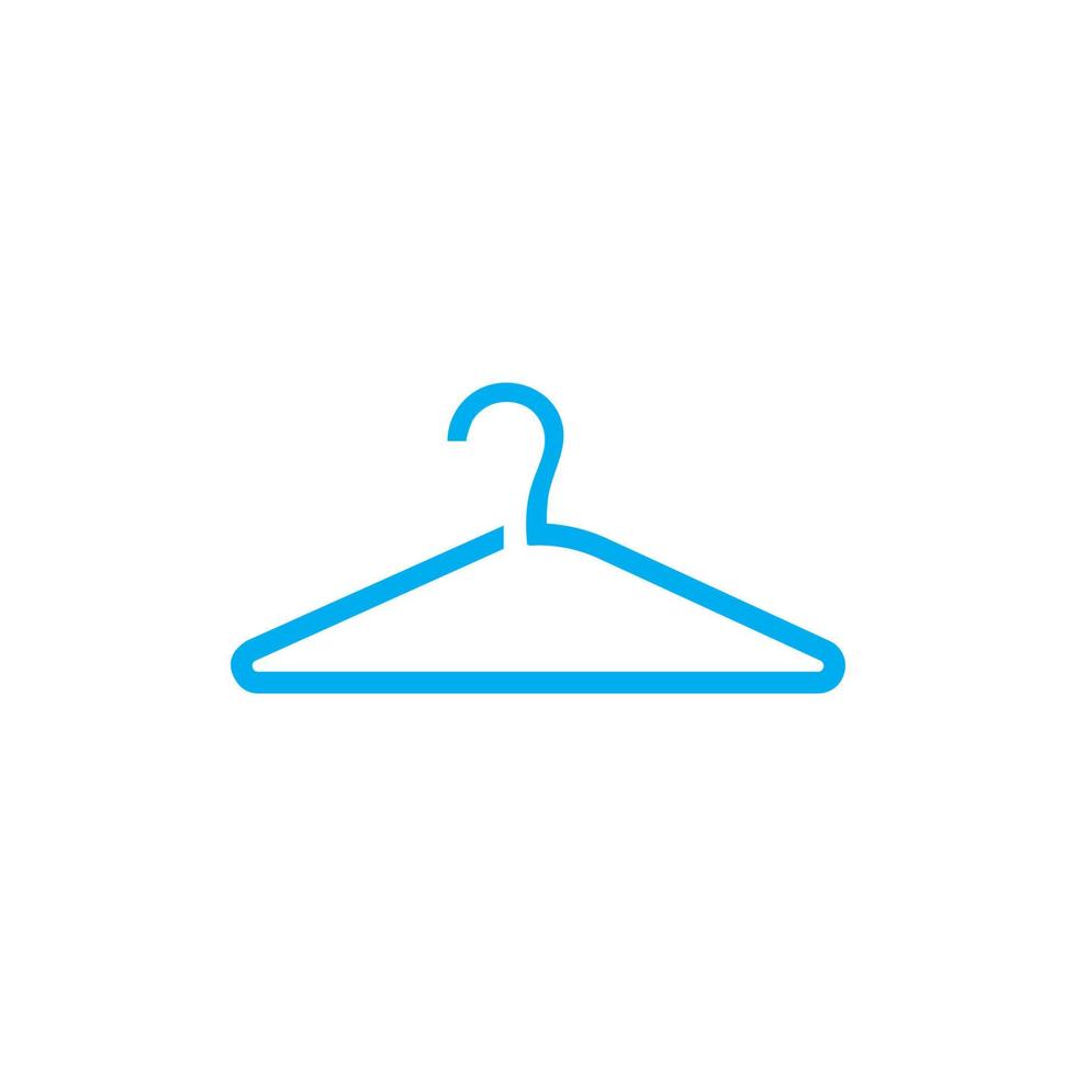 hanger pictogram plat ontwerp vector