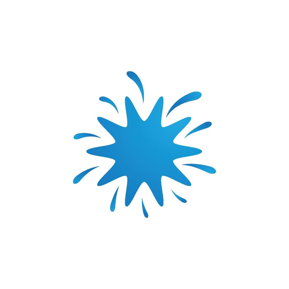 water splash logo vector