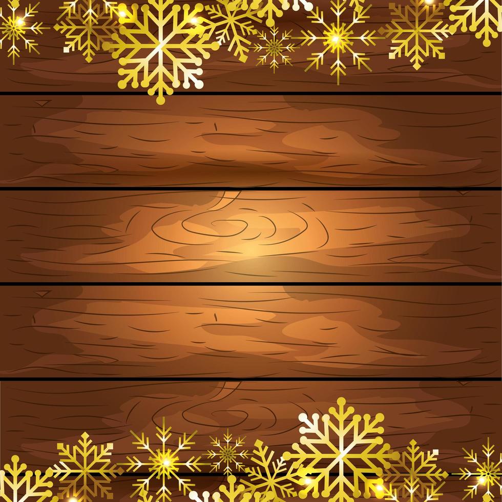 Kerstdecoratie en kaart achtergrond vector