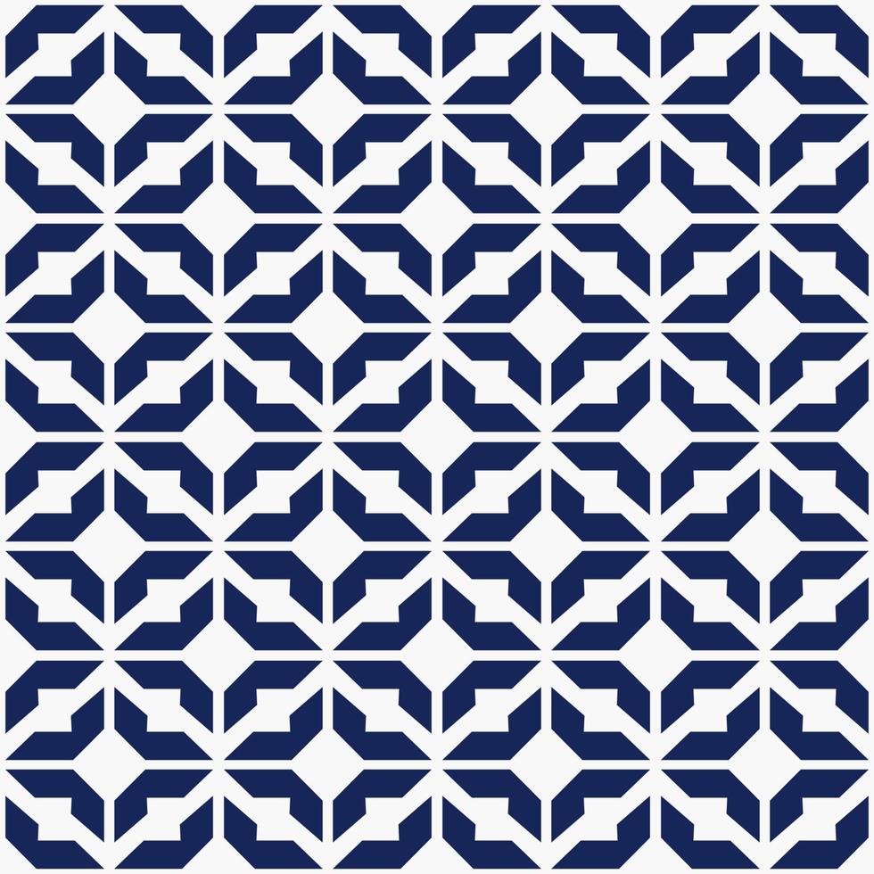 abstract meetkundig naadloos patroon. meetkundig blauw kleur naadloos patroon wijnoogst stijl. etnisch meetkundig blauw kleur patroon Aan wit achtergrond voor interieur decoratie elementen, inpakken. vector