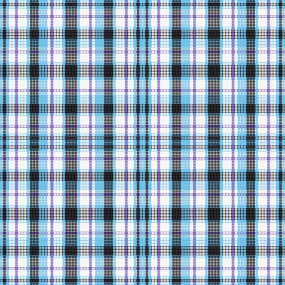 Schotse ruit of plaid retro kleur patroon. vector