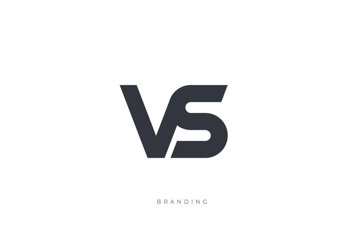 vs letter logo vector