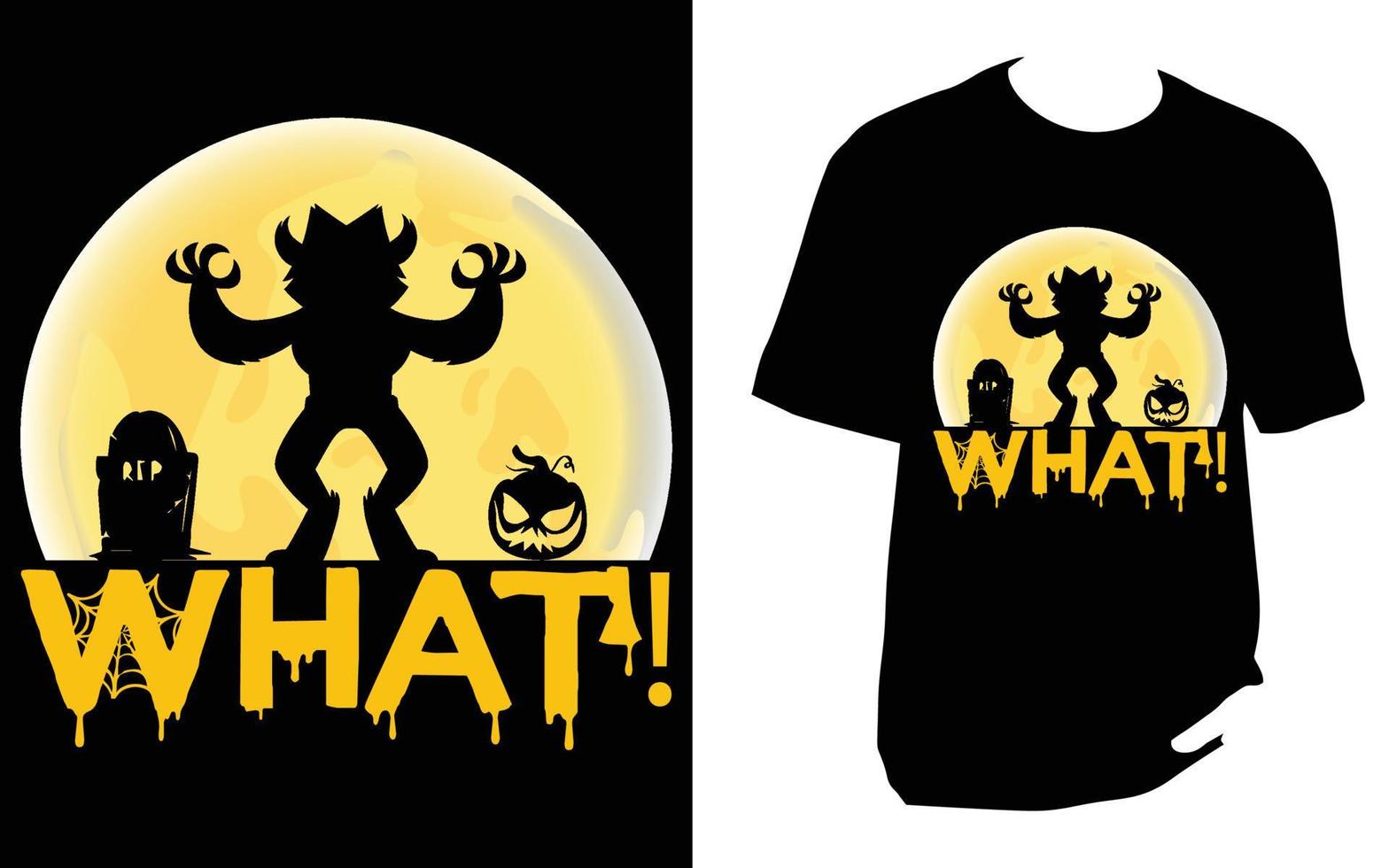 halloween t-shirt ontwerp vector