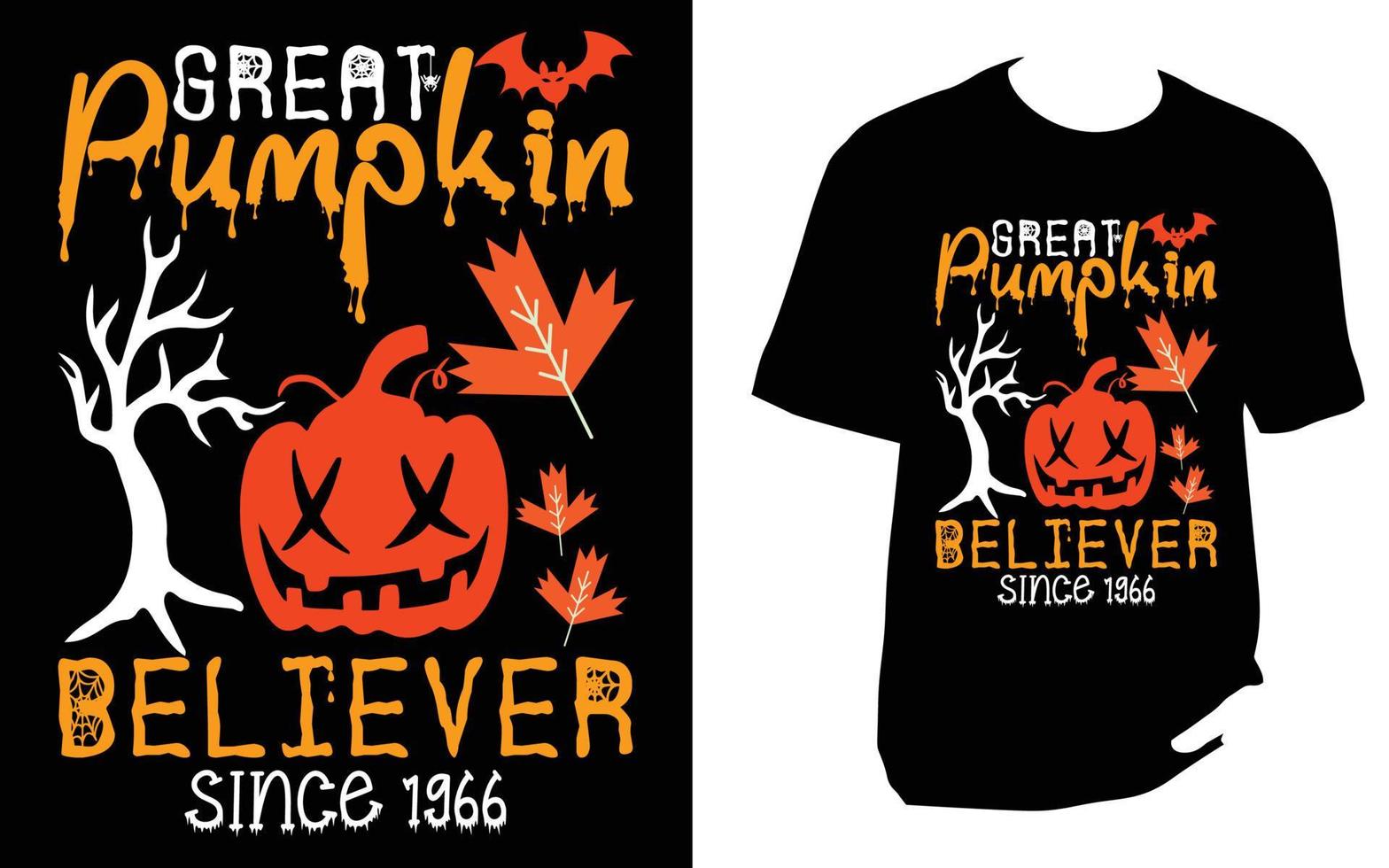 halloween t-shirt ontwerp vector