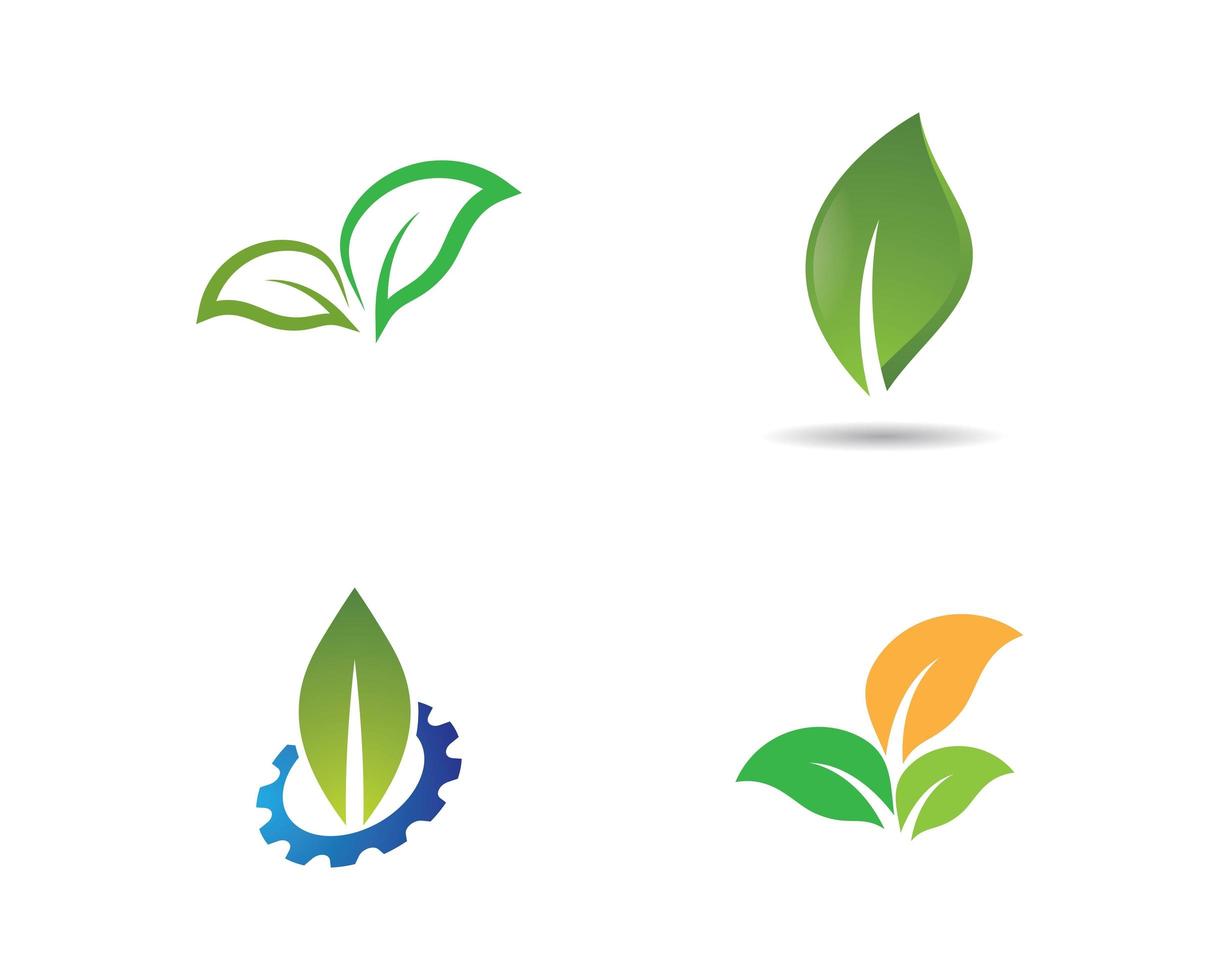 ecologie logo sjabloon vector