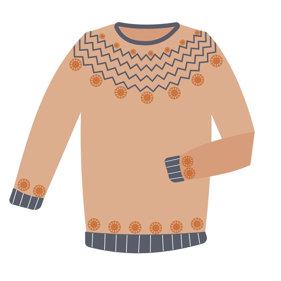 hygge winter trui vector