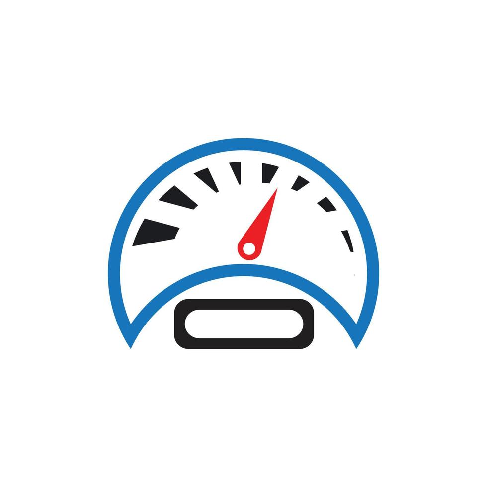 Speedo meter logo vector