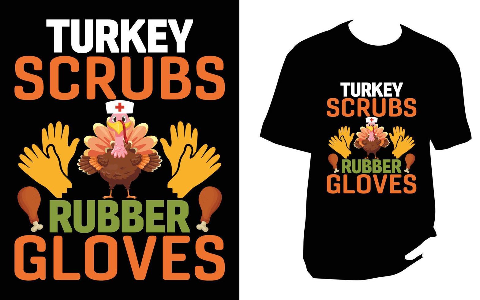 Thanksgiving t-shirt vector