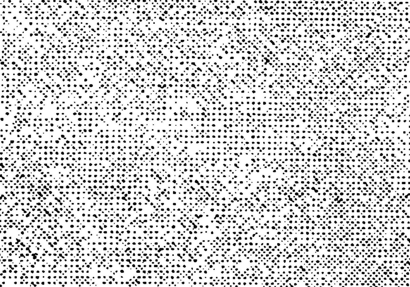 patroon grunge achtergrond, oud nood structuur bedekking vector, afdrukken halftone ruw monochroom vector
