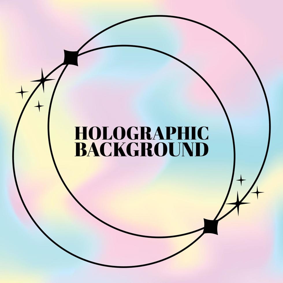 holografische achtergrond vectoren ontwerp regenboog achtergrond