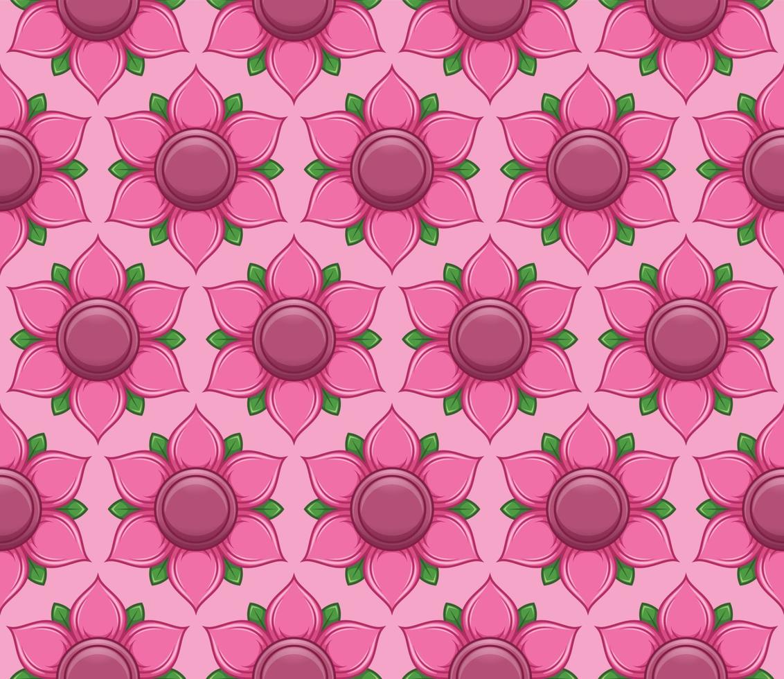 vector ontwerp patroon met lotus bloemen