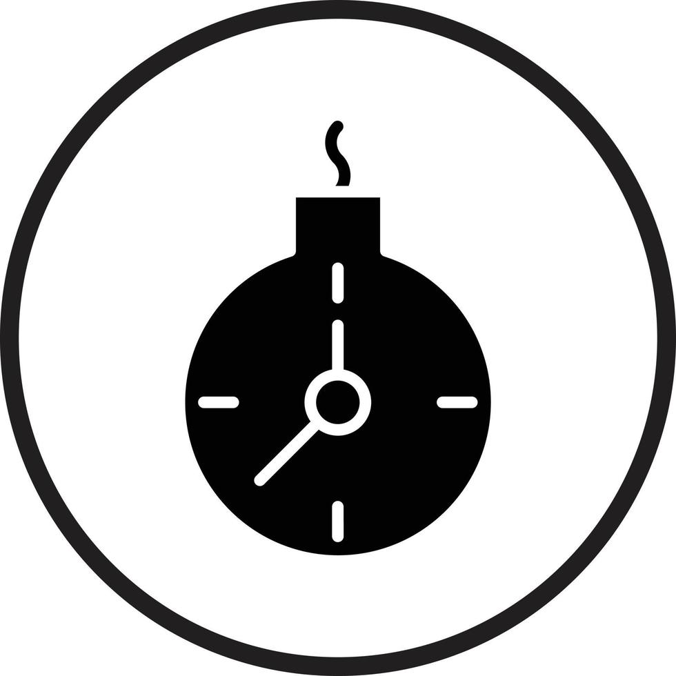 deadline pictogramstijl vector