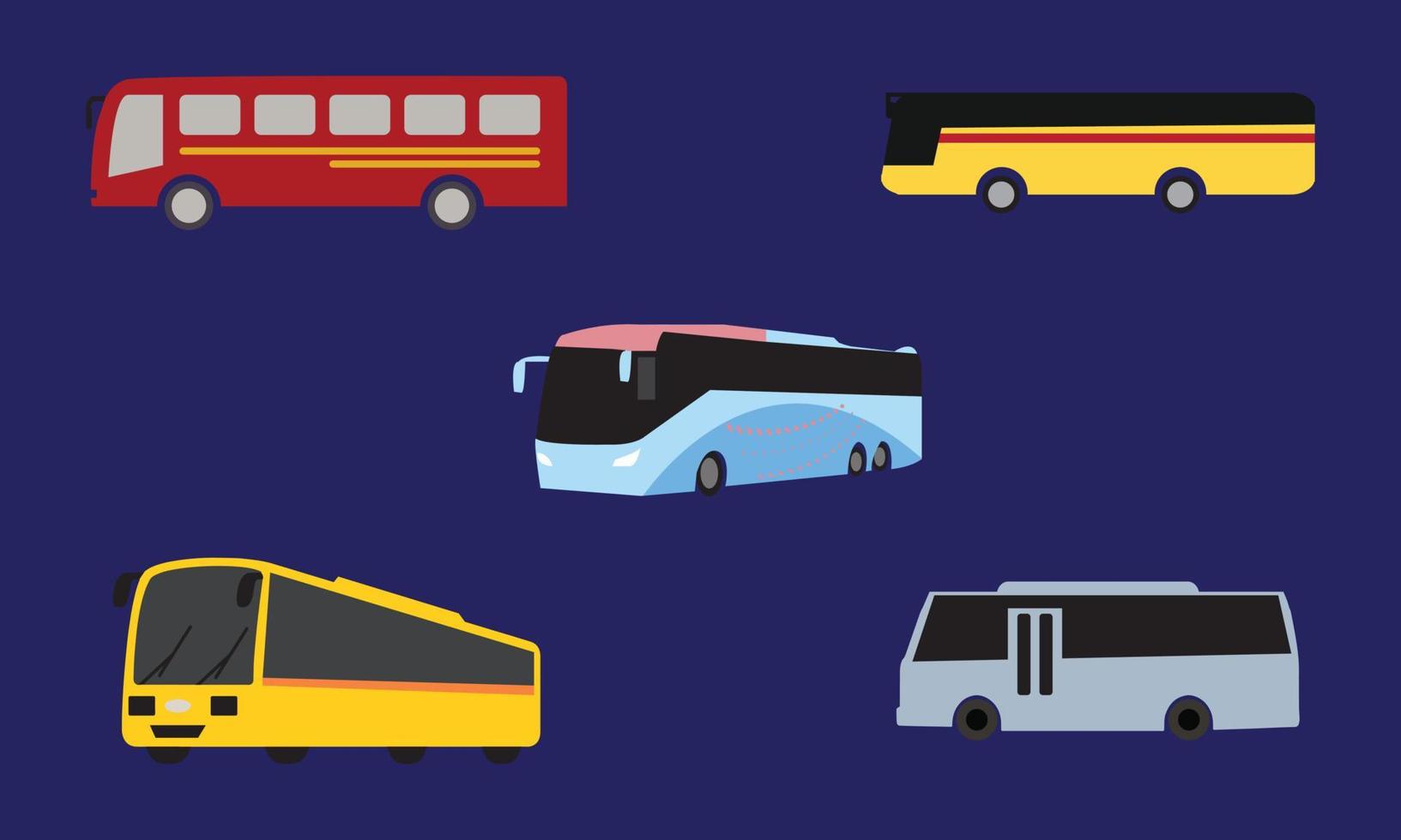 bus vector verzameling