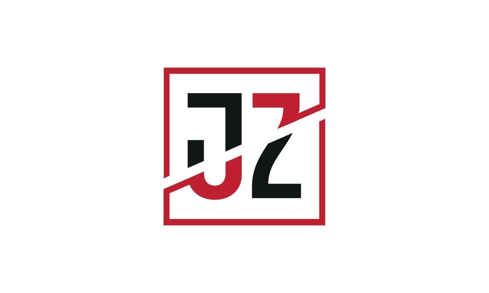 brief jz logo pro vector het dossier pro vector