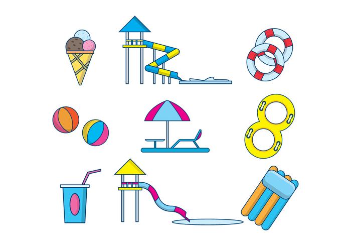 Gratis Water Park Vector