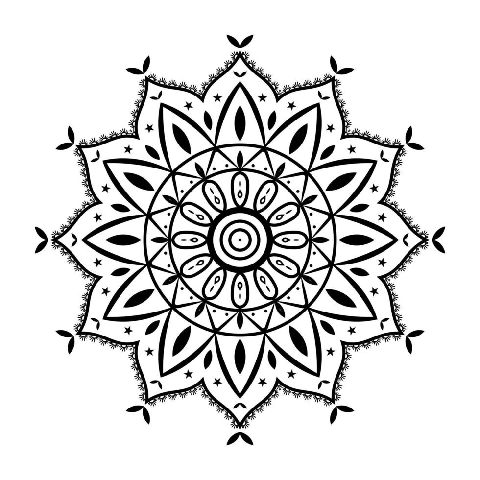 decoratief mandala-ontwerp vector
