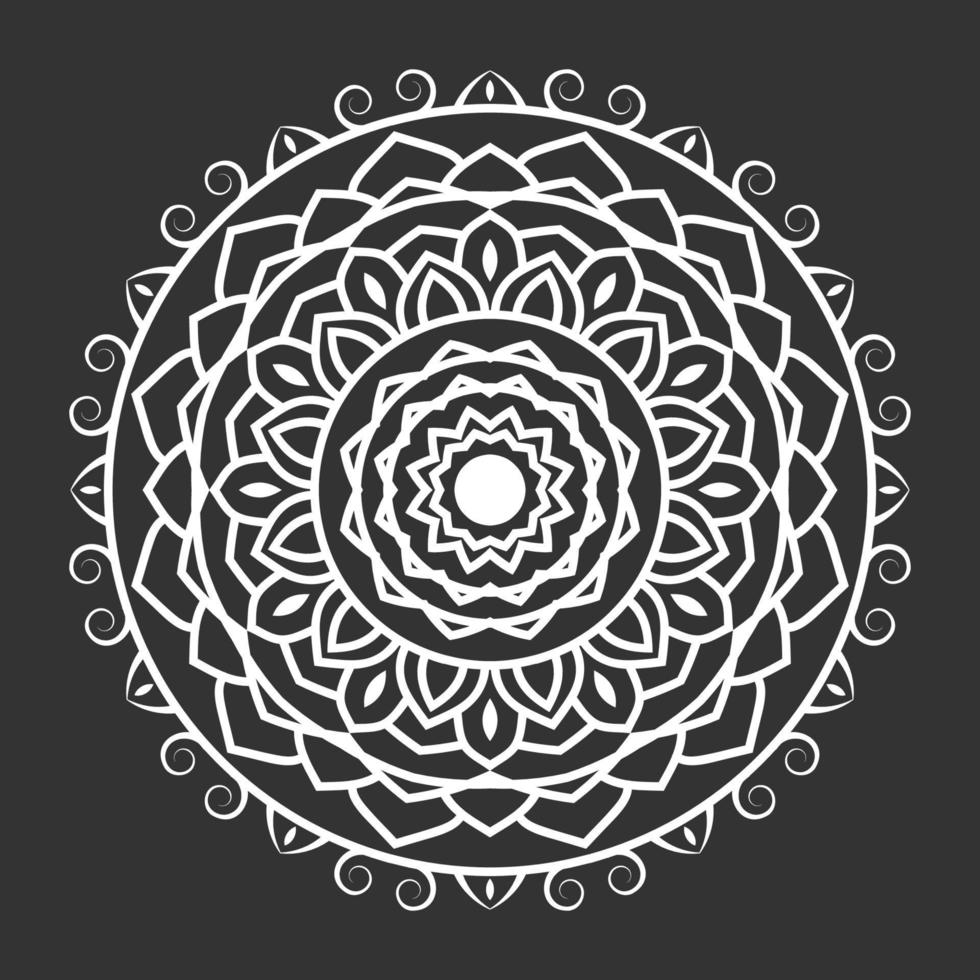 decoratieve mandala-ontwerpen voor kleurboek vector