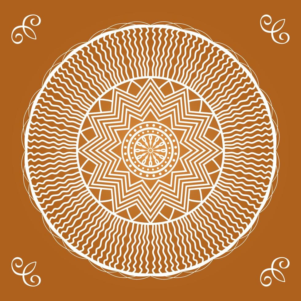 decoratieve mandala-ontwerpen voor kleurboek vector