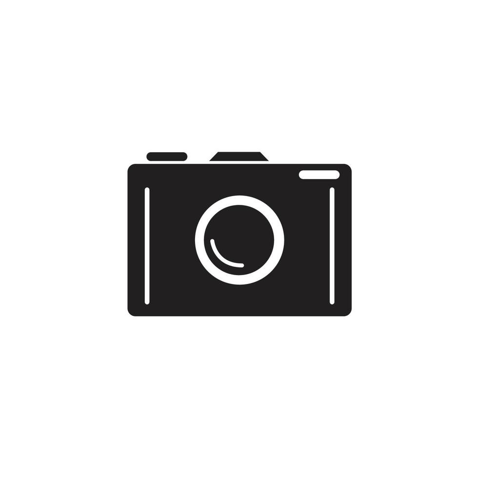 camera pictogram vector