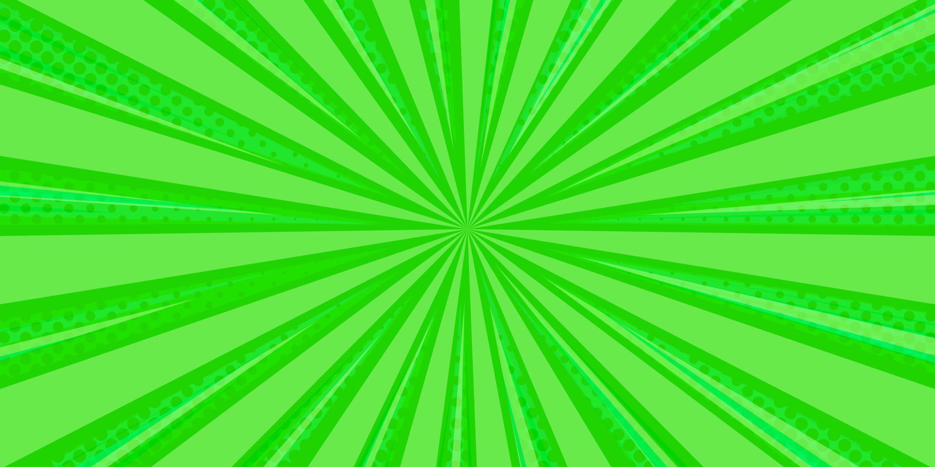 halftone grappig achtergrond. groen behang sjabloon met superheld ontwerp. vector illustratie