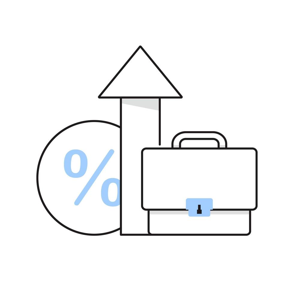 investering analyse concept spandoek, financieel planning,gegevens analyse concept, bedrijf concept voor afzet vector