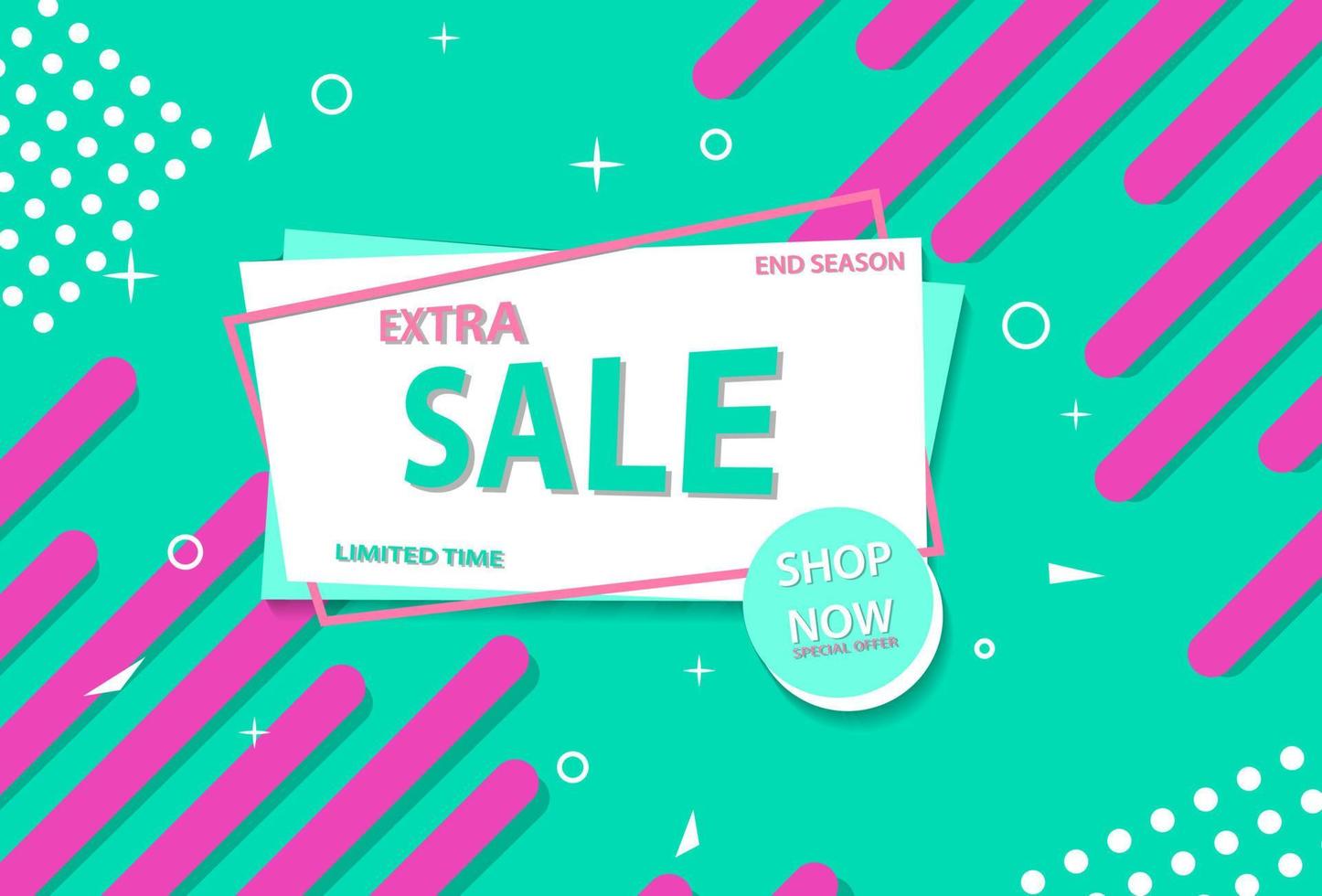 extra uitverkoop banners vector