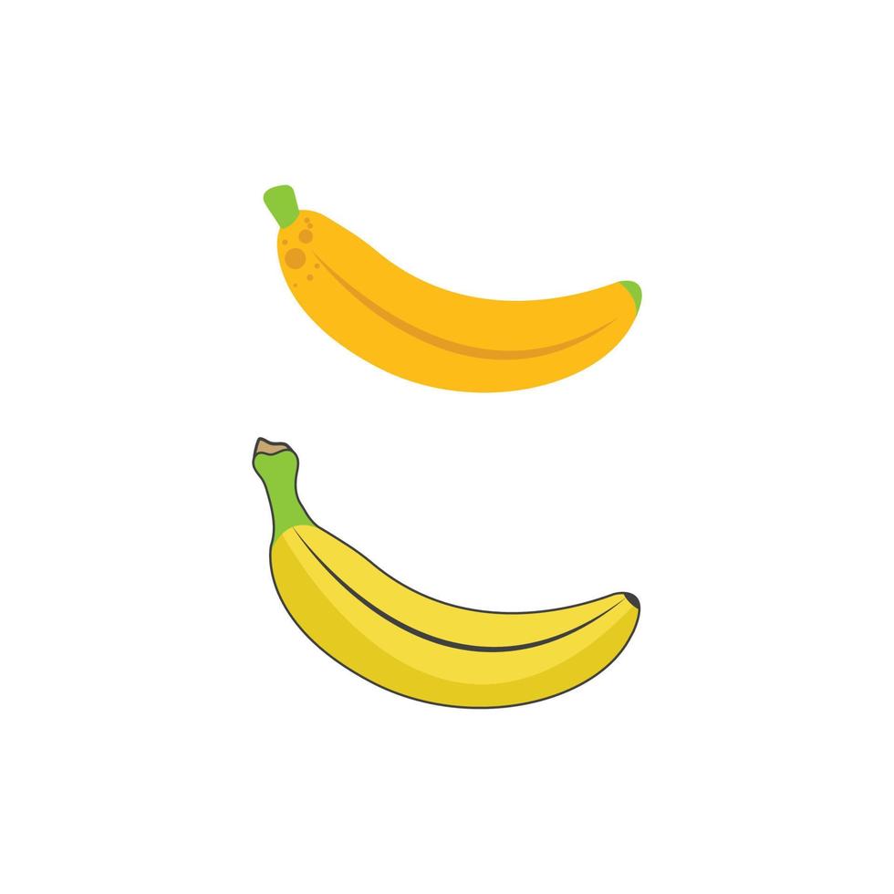 banaan icoon sjabloon vector illustratie