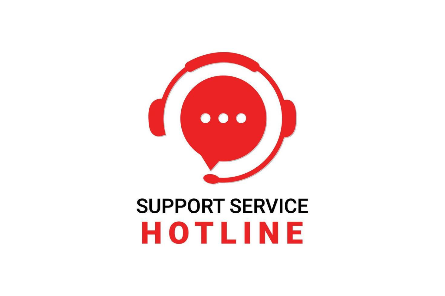 hotline ondersteuning centrum en leven babbelen achtergrond ontwerp met hoofdtelefoon. vector