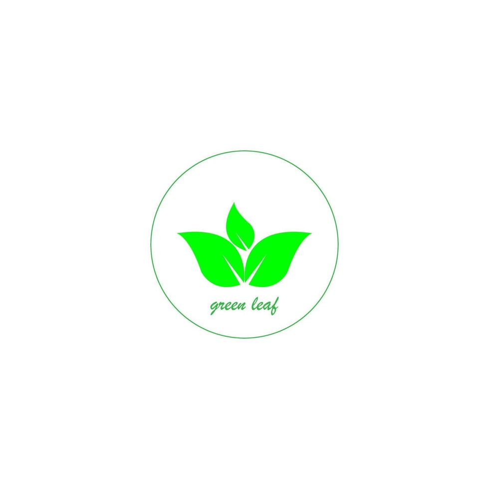 groen blad icoon beeld illustratie vector ontwerp natuurlijk
