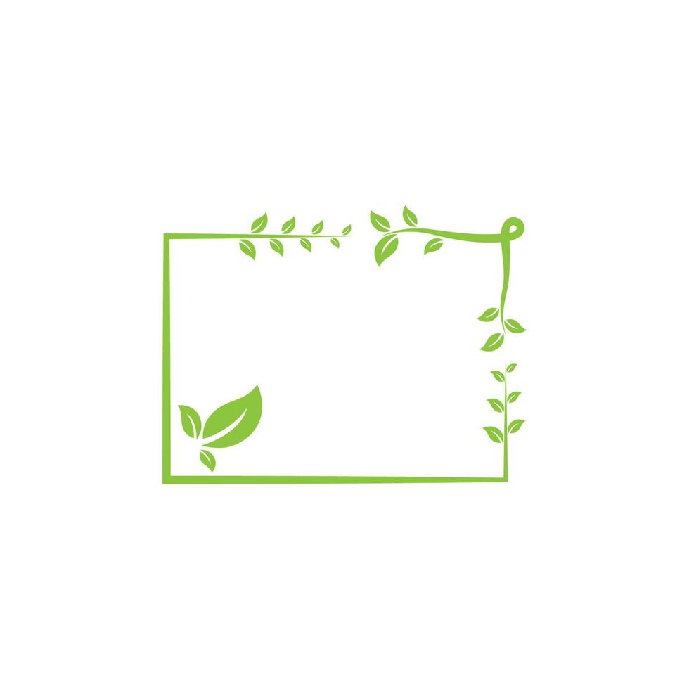 groene boom blad ecologie natuur element vector