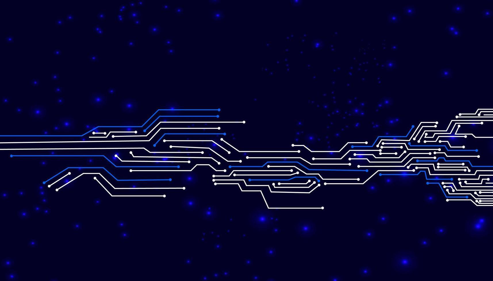 ultramodern microchip achtergrond vector illustratie. vector behang