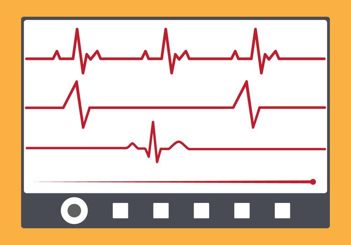 Flatline vector