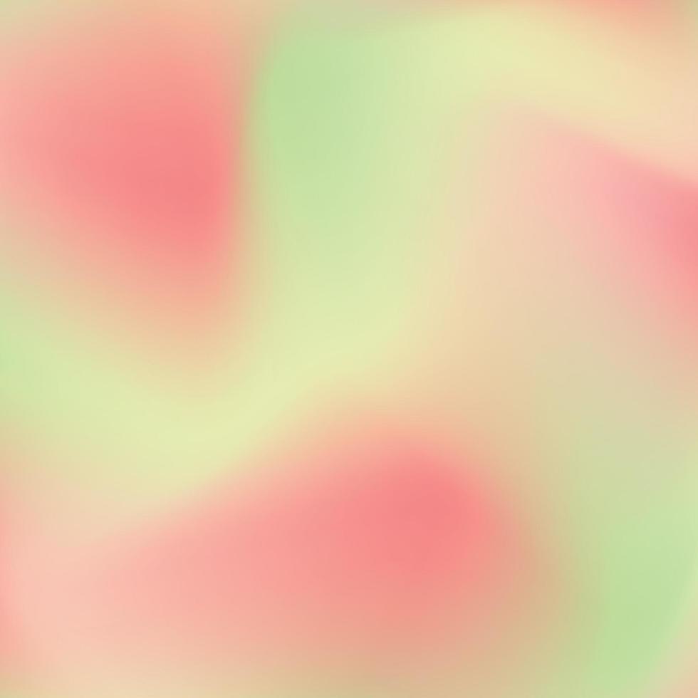 abstract kleurrijk achtergrond. rood perzik groen geel beige roze voorjaar natuur pastel zomer licht kinderen gelukkig room kleur gradiant illustratie. rood perzik groen geel beige kleur gradiant achtergrond vector