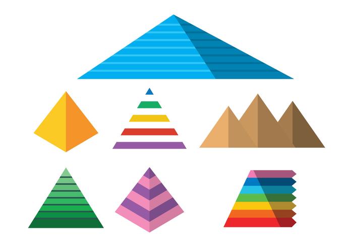 Pyramide vector
