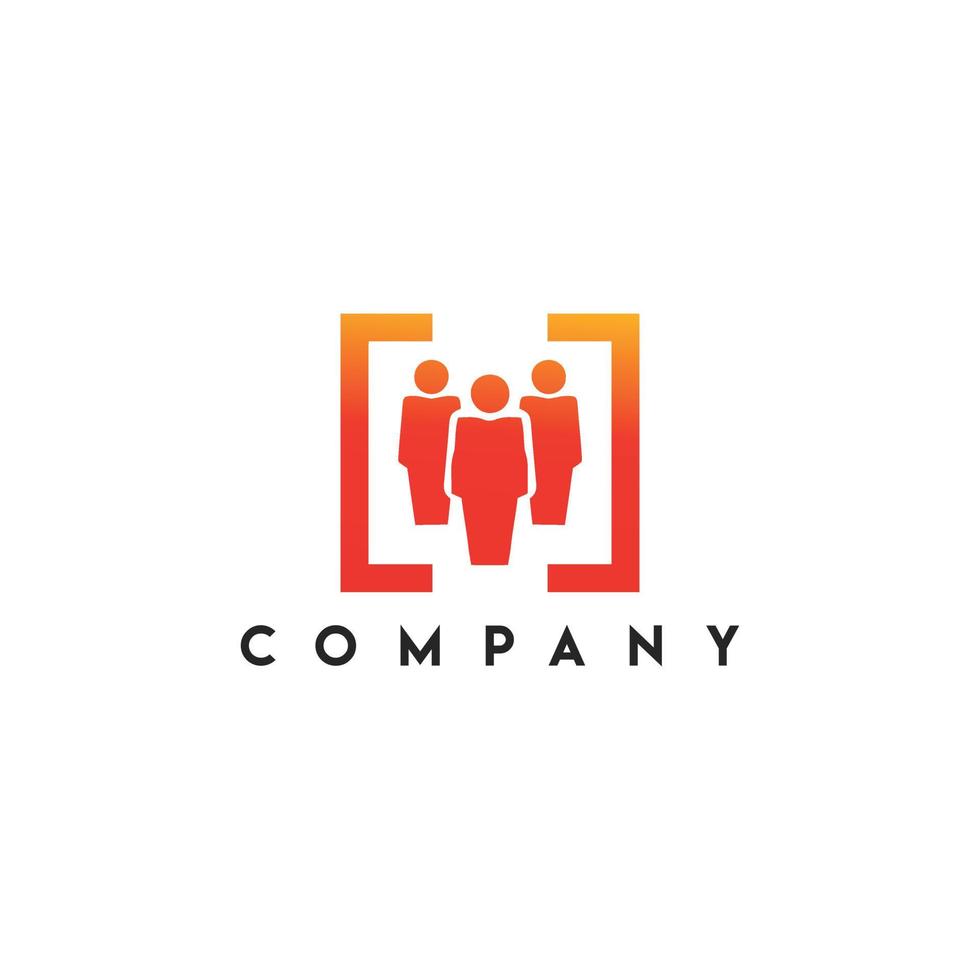 prog team logo, gemeenschap, netwerk en sociaal logo vector