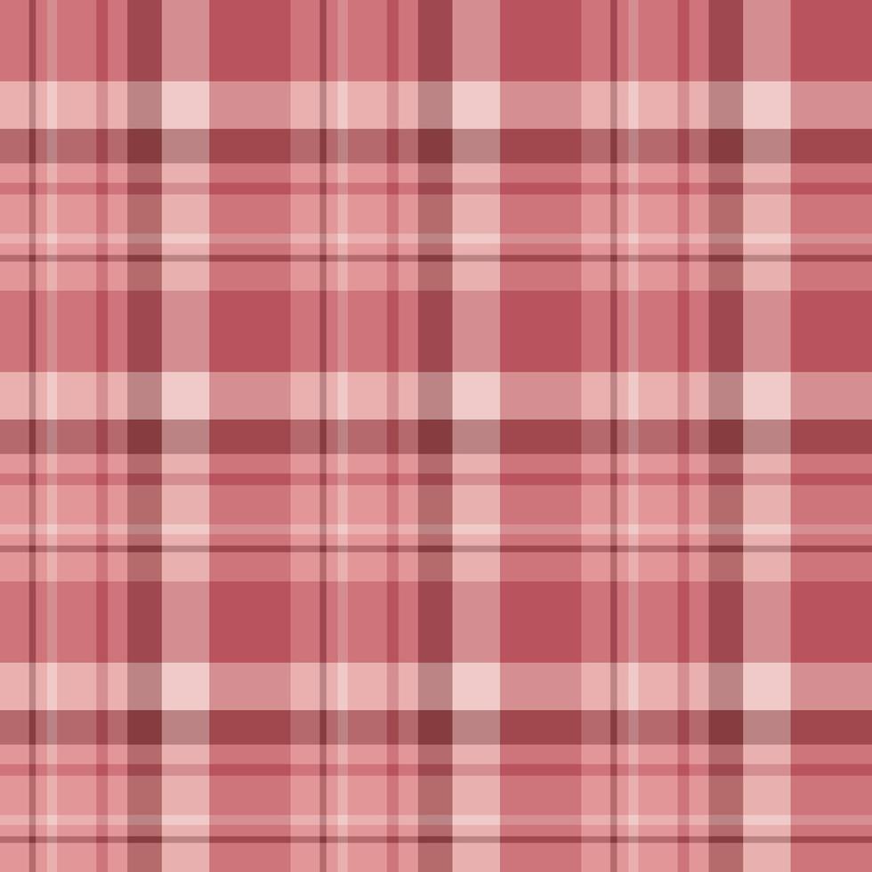 naadloos patroon in interessant schattig roze en rood kleuren voor plaid, kleding stof, textiel, kleren, tafelkleed en andere dingen. vector afbeelding.
