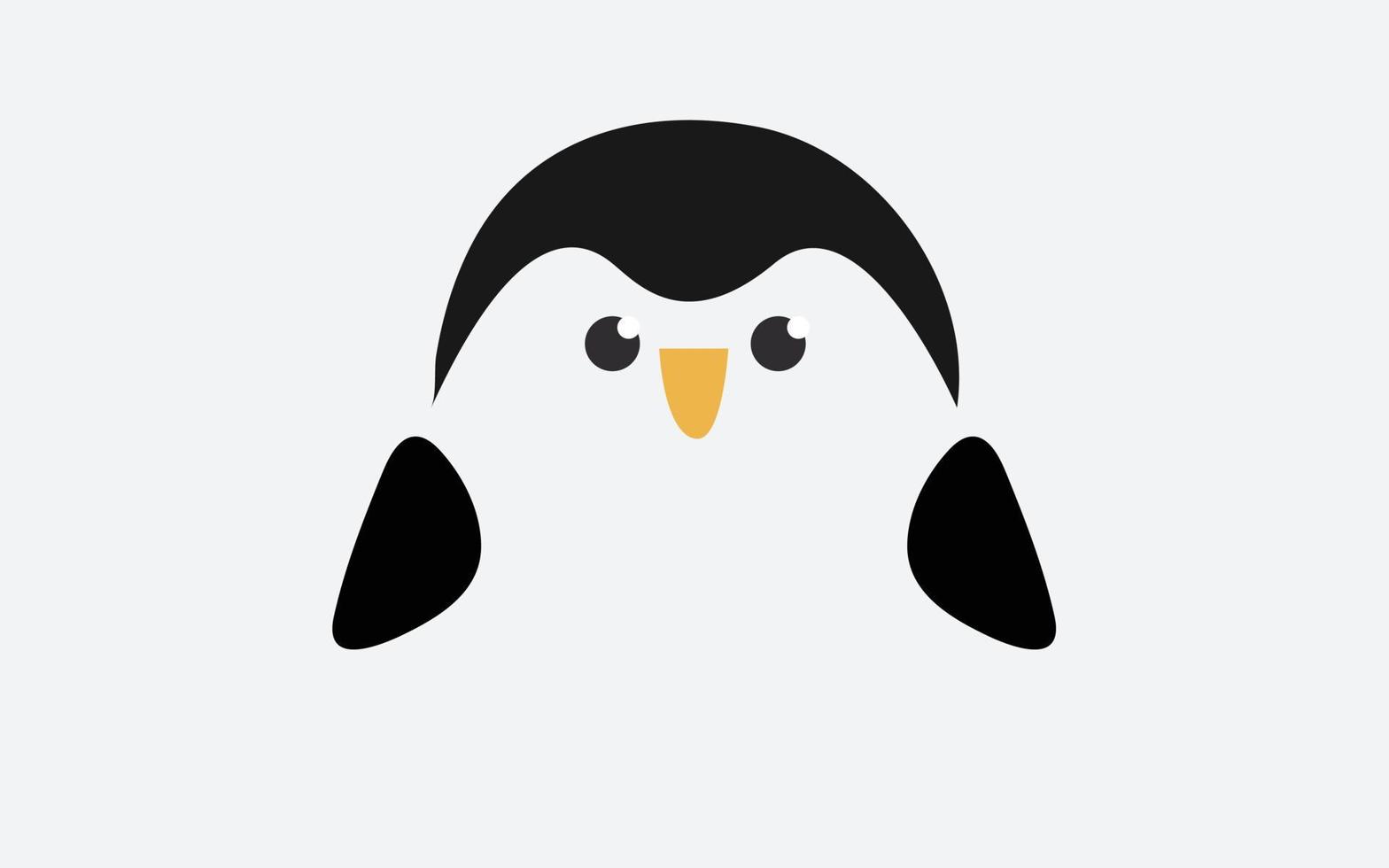 pinguïn avatar vector illustratie