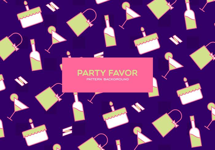 Party Favor Achtergrond vector