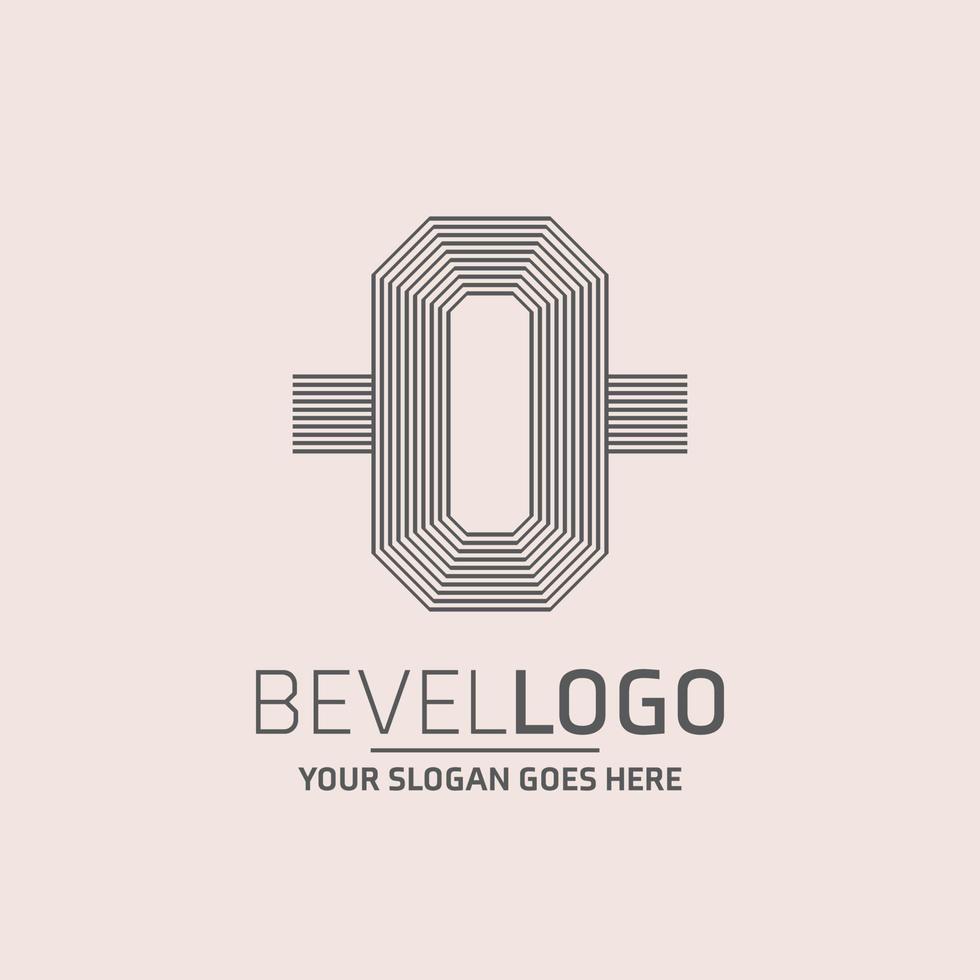 alfabetisch logo ontwerp met elegent ontwerp en typografie vector